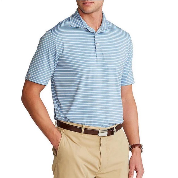 RLX Ralph Lauren Other - NWT Polo Ralph Lauren RLX Golf Stripe Performance Stretch Polo Shirt